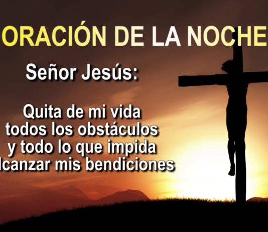 Oraciones para antes de dormir