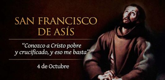 Francisco de Asís, Santo. Viernes, 4 de octubre de 2019