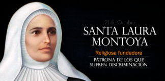 Laura de Santa Catalina de Siena, Santa. El Santo del día y su historia. Lunes, 21 de octubre de 2019