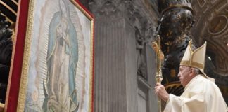 El Papa Francisco presidió en la Basílica de San Pedro la Santa Misa en la Solemnidad de Nuestra Señora de Guadalupe