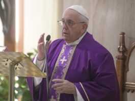 Papa Francisco, en su homilía en la Misa en la Casa Santa Marta