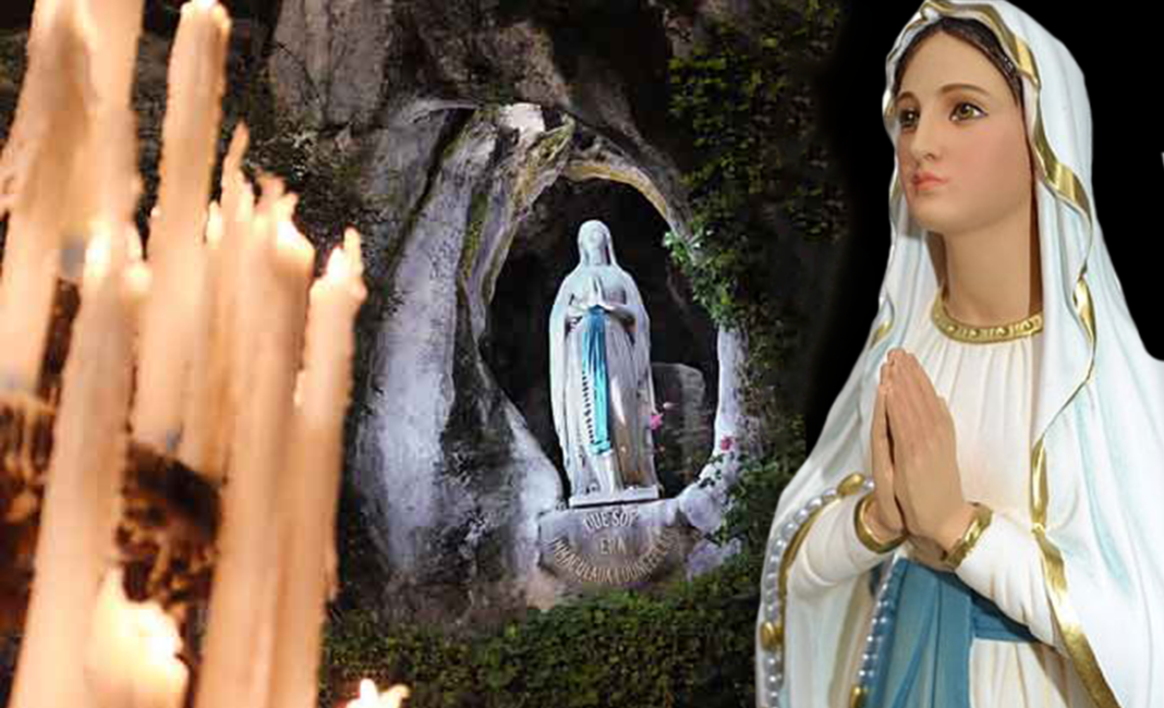 Dónde está la virgen de lourdes