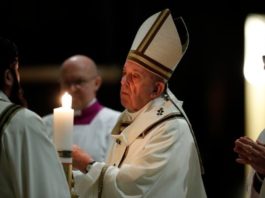 El Papa Francisco en Vigilia Pascual