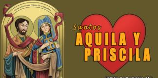 Santos Aquila y Priscila - El Santo del día (8 de Julio)