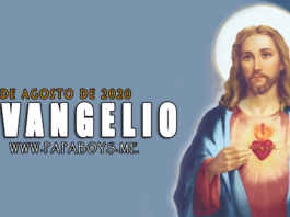 Evangelio del día, 31 de Agosto de 2020