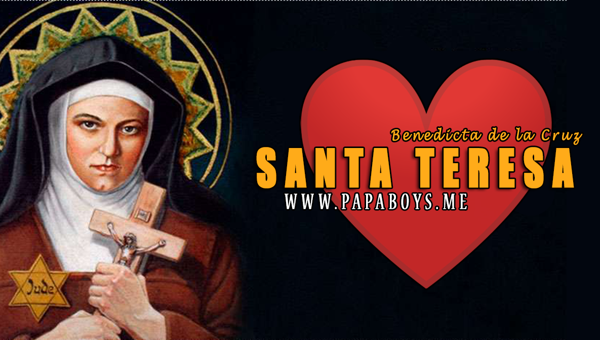 Santa Teresa Benedicta De La Cruz, Patrona De Europa. El Santo Del Día ...