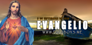 Evangelio del día, 3 de Septiembre