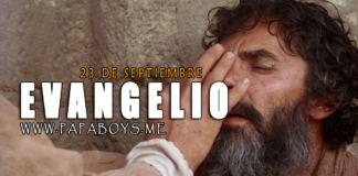 Evangelio del día, 23 de Septiembre de 2020