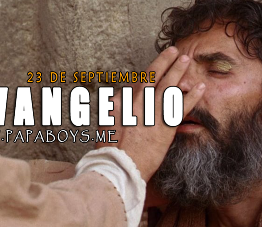 Evangelio del día, 23 de Septiembre de 2020