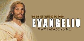 Evangelio del día, 30 de Septiembre de 2020