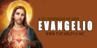 Evangelio del día, 2 de Septiembre