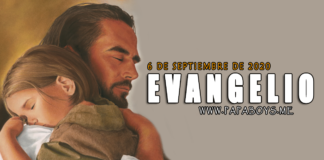 Evangelio del día, 6 de Septiembre