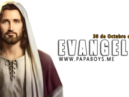 Evangelio del día, 30 de Octubre de 2020