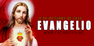 Evangelio del día, 12 de Octubre de 2020