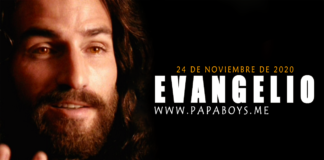 Evangelio del día, 24 de Noviembre de 2020