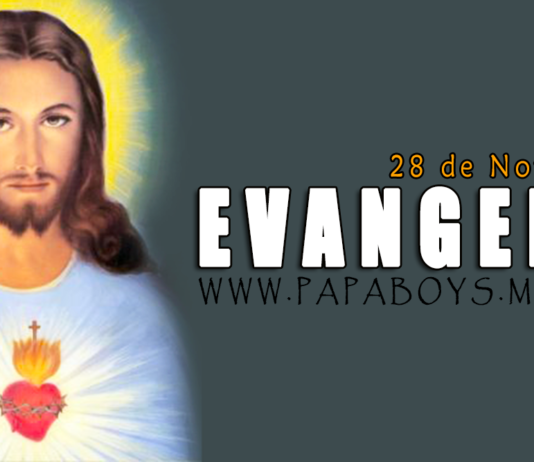 Evangelio del día, 28 de Noviembre de 2020