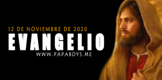 Evangelio del día, 12 de Noviembre de 2020