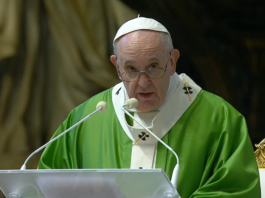 Papa Francisco celebró la Misa en la Basílica de San Pedro