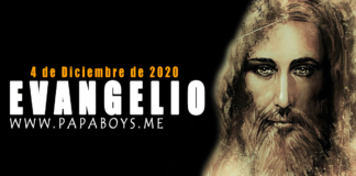 Evangelio del día, 4 de Diciembre de 2020