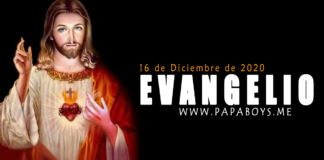 Evangelio del día, 16 de Diciembre 2020