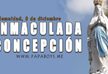 La Inmaculada Concepción de la bienaventurada Virgen María